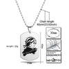 Anime Tokyo Revengers Stainless Steel Pendant Necklace Cosplay Kazutora Mitsuya Chifuyu Baji Ken Mikey Takemichi Necklaces