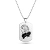 Anime Tokyo Revengers Stainless Steel Pendant Necklace Cosplay Kazutora Mitsuya Chifuyu Baji Ken Mikey Takemichi Necklaces
