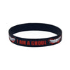 Anime Toyko Ghoul Wristband Male Rubble Silicone Bracelet Bangle Cosplay Jewelry Gifts