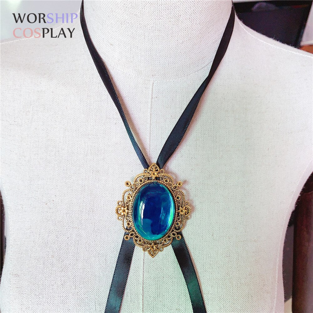 Anime de Bungo, perros callejeros, Osamu Dazai collar Bolo bola corbata Cosplay Prop accesorio