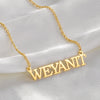 Anniyo Ethiopia Tigray Region Woyane & Weyanit Pendant Necklaces Stainless Steel African Jewelry for Women Girls #256121