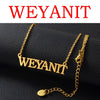 Anniyo Ethiopia Tigray Region Woyane & Weyanit Pendant Necklaces Stainless Steel African Jewelry for Women Girls #256121