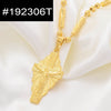 Anniyo Hawaii Flower Gold Color Cross Pendant Ball Beads Chain Necklaces Habesha Micronesia Chuuk Marshall Jewelry #198106P