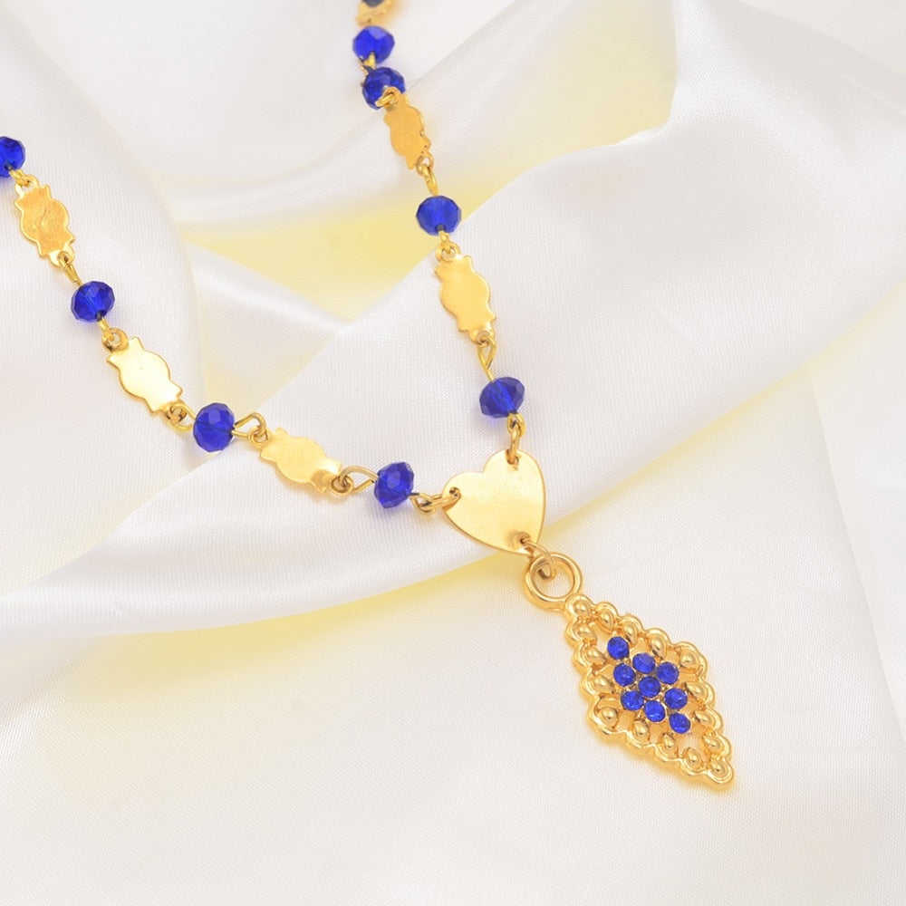 Anniyo color beads jewellery top