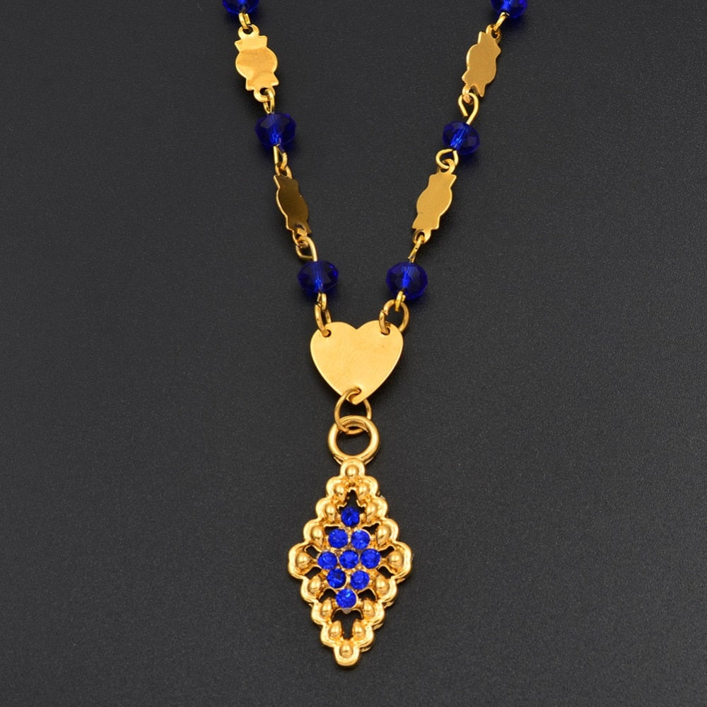 Anniyo color beads on sale jewellery