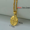 OHM Hindu Buddhist AUM OM Necklace Hinduism Yoga India Outdoor Sport Gold Color / Silver Yoga Jewelry Women #024806