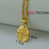 OHM Hindu Buddhist AUM OM Necklace Hinduism Yoga India Outdoor Sport Gold Color / Silver Yoga Jewelry Women #024806