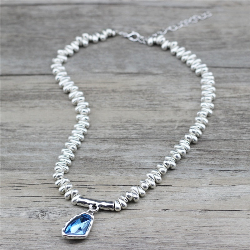 Anslow 2021  Vintage Jewelry Design Short Women Statement Necklace Christmas Party Gift LOW0040AN