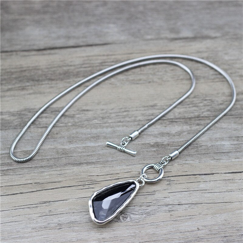 Anslow 2021  Snake Chain Short Choker Necklace For Women Female Sweater Shirt Accessory Christmas Gift LOW0045AN