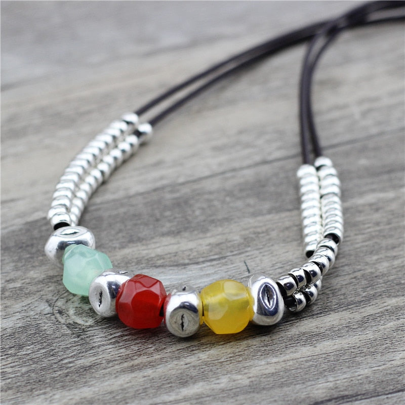 Anslow Original Design  Spring Style Short Choker Necklace For Women Female Color Loves Gift LOW0021AN