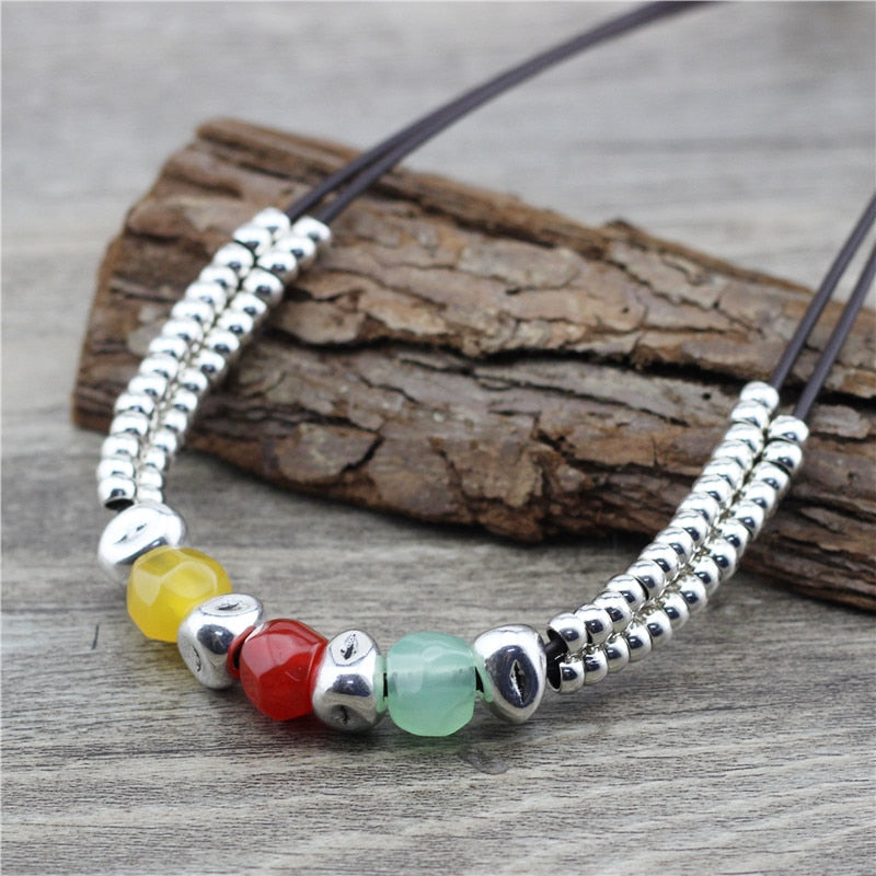 Anslow Original Design  Spring Style Short Choker Necklace For Women Female Color Loves Gift LOW0021AN