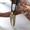Antique Angel Wings Necklace Women Angel Wings Pendant Guardian Angel Charm Gifts Wing Necklace Jewelry