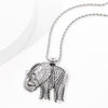 Antiquity Elephant India Pendant Necklace Vintage Auspicious Africa Animal Collar Jewelry For Man Women Collar Accessori