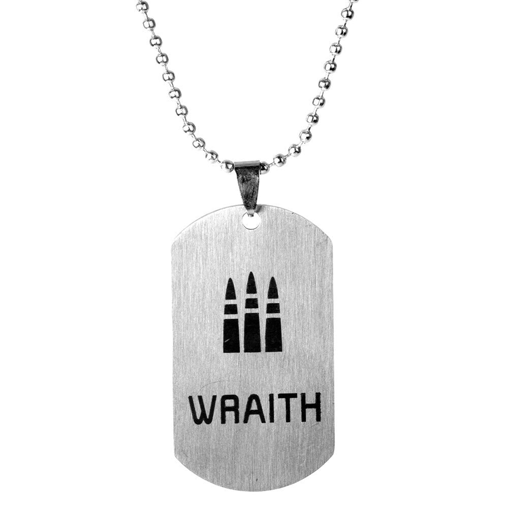 Apex Legendes Stainless Steel Pendant Necklace for Men MIRAGE WRAITH CAUSTIC Hero Position Necklace Dog Tag Jewelry Gift