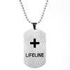 Apex Legendes Stainless Steel Pendant Necklace for Men MIRAGE WRAITH CAUSTIC Hero Position Necklace Dog Tag Jewelry Gift