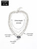 Aprilwell 3PCs Love Flame Gothic Necklace For Women Aesthetic Stainless Steel Choker Chain 2021 Y2k Jewelry Gift For Girl Friend