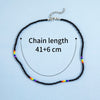 Aprilwell One Piece Beads Necklace for Women Aesthetic Choker Trendy LGBT Rainbow Chain Kpop 2021 Jewelry Friends Gift