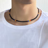 Aprilwell One Piece Beads Necklace for Women Aesthetic Choker Trendy LGBT Rainbow Chain Kpop 2021 Jewelry Friends Gift