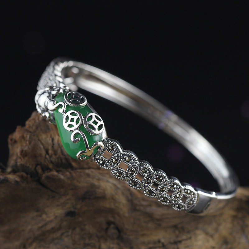 Armbanden Voor Vrouwen Items Listed On The New Women's Mouth Mythical Wild Agate S925 Bonanza With Marseille Stone Openings