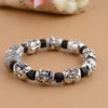 Armbanden Voor Vrouwen New Arrival Jewelry S925 Pure Thai Retro Craft 18 Arhats Beads Bracelet With Four Great God Beast