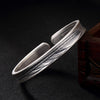 Armbanden Voor Vrouwen S999, Big City, Little Love Leaves Open, Old Fashion, High Quality, Silver, Ladies, Bracelet Wholesale.