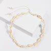 Artilady natural puka shell choker necklace women simulated pearl cowrie necklaces for women beach jewelry gift
