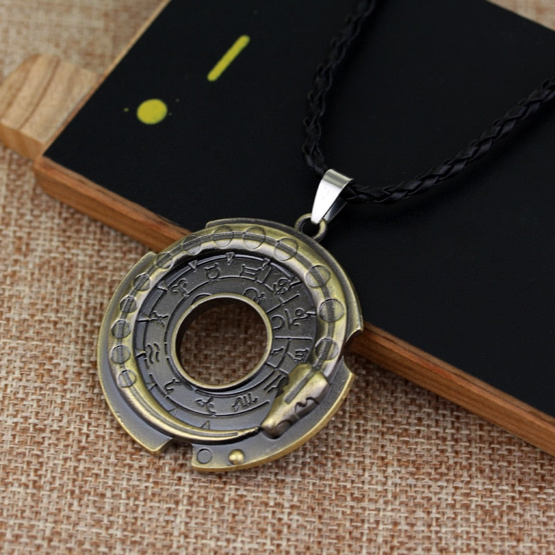 Assassins Creed Ezio Cosplay Titanium Unity Stainless Steel Metal Alloy Pendant Necklaces Connor Amulet Necklaces