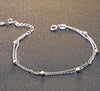 Brand 7Styles Stars Ball Cube Real 925 Silver Chain & Link Bracelets for Women Fine Sterling-Silver-Jewelry SSB002-1