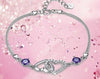 Real Natural Amethyst 925 Sterling Silver Chain & Link Bracelets For Women Sterling Silver Fine Jewelry BSW313-F