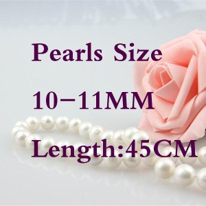 Real Statement Pearls Choker Necklaces for Women Girls Chocker Collier Colar Maxi Necklaces Jewelry NFP006
