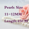 Real Statement Pearls Choker Necklaces for Women Girls Chocker Collier Colar Maxi Necklaces Jewelry NFP006
