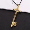 Attack On Titan Necklace Eren Key Shingeki No Kyojin Pendant Vintage Retro Anime Jewelry For Men Cosplay