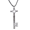 Attack On Titan Necklace Eren Key Shingeki No Kyojin Pendant Vintage Retro Anime Jewelry For Men Cosplay