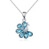 Austrian Crystal Peacock Pendant Necklaces For Women Charm 925 Sterling Silver Animal Theme Fashion Wedding Jewelry Necklace