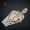 Austrian Rhinestone Inlaid Basketball Pendant Necklace Men's Necklace Watch Metal Hip Hop Jewelry Accessories Party Gift