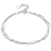 Authenitc 925 Sterling Silver Double Layers Bracelets for Women 2020 New Arrival Anniversary Birthd Gift Fine Jewelry HB29E