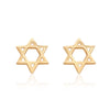 Authentic 925 Sterling Silver Women's Jewelry Fashion Tiny 8mmX8mm Hollow Star Stud Earring Gift For Girls Kid Lady Madam