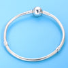 Authentic 925 Sterling Silver charm pandora bracelet is suitable for women's original Pearl Bracelet ornaments
