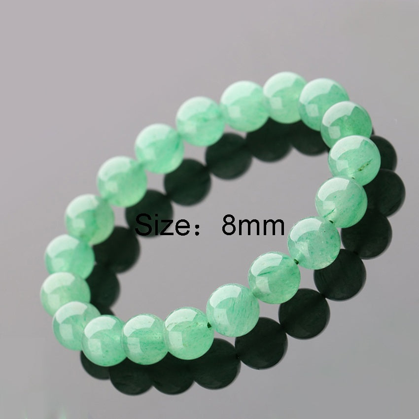 Aventurine Natural Stone Bracelet Female 8-12mm Couple Bracelets For Women Jewelry Round Beads Bracelets For Girls