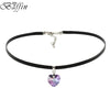 BAFFIN Heart Pendant Choker Necklace Crystals From SWAROVSKI Elements Rope Chain Necklace For Women 2021 Christmas Day