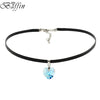 BAFFIN Heart Pendant Choker Necklace Crystals From SWAROVSKI Elements Rope Chain Necklace For Women 2021 Christmas Day