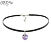 BAFFIN Heart Pendant Choker Necklace Crystals From SWAROVSKI Elements Rope Chain Necklace For Women 2021 Christmas Day