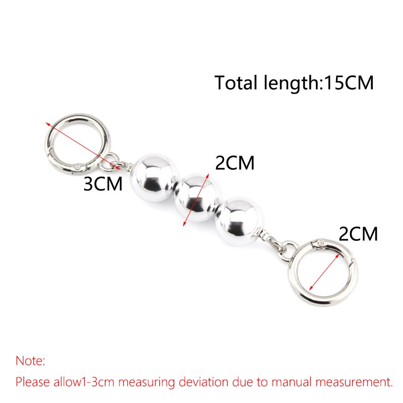 BAMADER Bags Accessories Extend The Pearl Chain Woman Bag Extension Shoulder Strap Pearl Decoration Apply to Extension Bag Strap