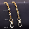 BAMADER Chain Straps High-end Woman Bag Metal Chain Bags Accessory DIY Bag Strap Replacement  Brand Chain Straps