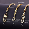 BAMADER Chain Straps High-end Woman Bag Metal Chain Bags Accessory DIY Bag Strap Replacement  Brand Chain Straps