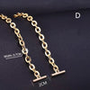 BAMADER Chain Straps High-end Woman Bag Metal Chain Bags Accessory DIY Bag Strap Replacement  Brand Chain Straps