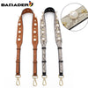 BAMADER Pearl Rivet Leather Adjustable Shoulder Strap Pearl Women Shoulder Crossbody Handbag Belts Bag Straps 104-117CM