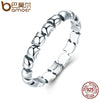Original Design 925 Sterling Silver Cute Cat Stackable Finger Ring For Women Wedding Animal S925 Silver Jewelry SCR047