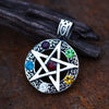 BEIER Classic Five-pointed star gem Necklace Pendants Stainless Steel Tituanium Pretty Jewelry For Man And Boy BP8-003