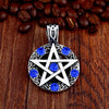 BEIER Classic Five-pointed star gem Necklace Pendants Stainless Steel Tituanium Pretty Jewelry For Man And Boy BP8-003